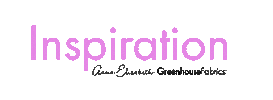 Inspired Interior Design Sticker by Greenhouse Fabrics