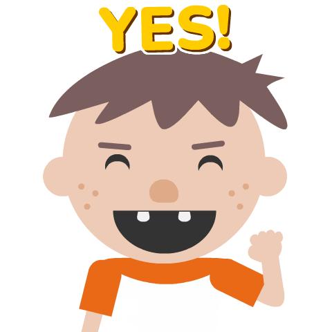 Lets Go Yes Sticker by Woohoo Storytime