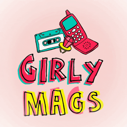 GirlyMags 90s podcast 1990s 2000s GIF
