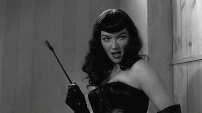 Sassy Black And White GIF