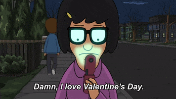 Valentines Day Texting GIF by Bob's Burgers