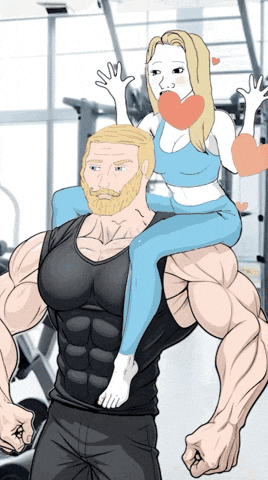 Based Chad GIF