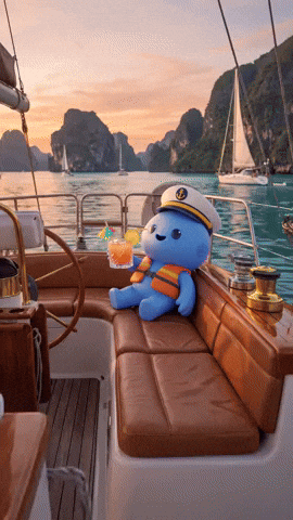 Boat Sailing GIF by Milly
