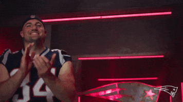 Excited Let&#39;S Go GIF by New England Patriots