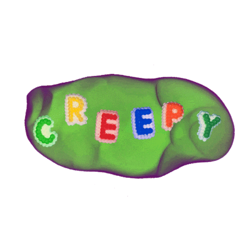Creep Ok Sticker by JEREMY'S PLAYGROUND