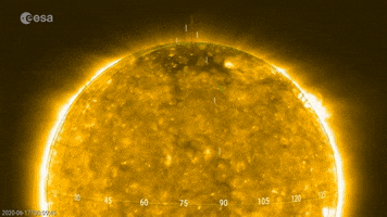 Solar Orbiter Fire GIF by European Space Agency - ESA