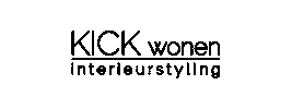 Kick wonen Sticker