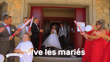 Celebration Wedding GIF by ITV STUDIOS FRANCE
