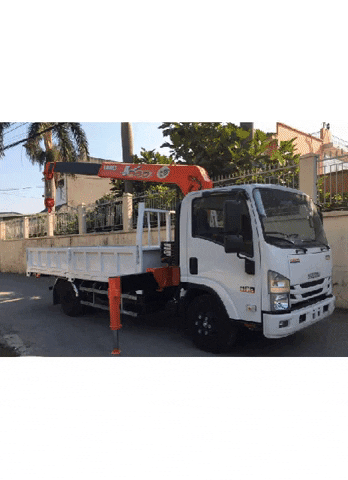 Xe Cẩu 3T5 Isuzu GIF