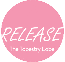 New Release Sticker by The Tapestry Label