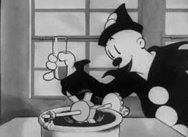 fleischerstudios vintage black and white retro boom GIF