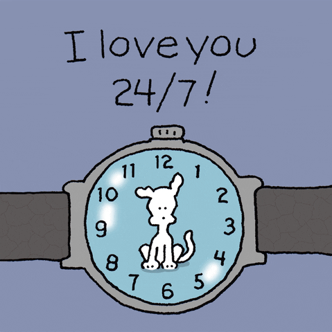 I Love You Time GIF by Chippy the Dog