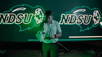 Ndsu Golf GIF by NDSU Athletics