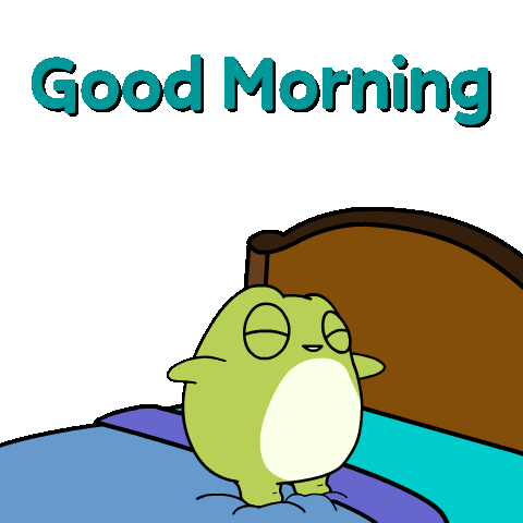 Good Morning Sticker by Ordinary Frends