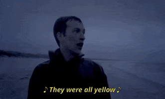 Yellow GIF by Coldplay