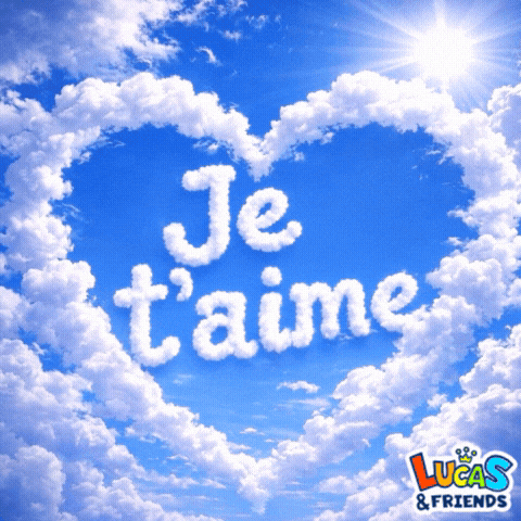 I Love You Heart GIF by Lucas and Friends by RV AppStudios
