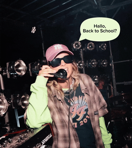 Backtoshoolxpaulacarolina GIF by Back to School