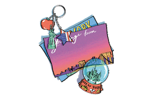 New York Ny Sticker by Riveted by Simon Teen
