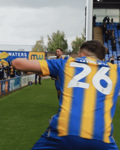 Come On Celebration GIF by Shrewsbury Town