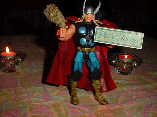 dancing thor