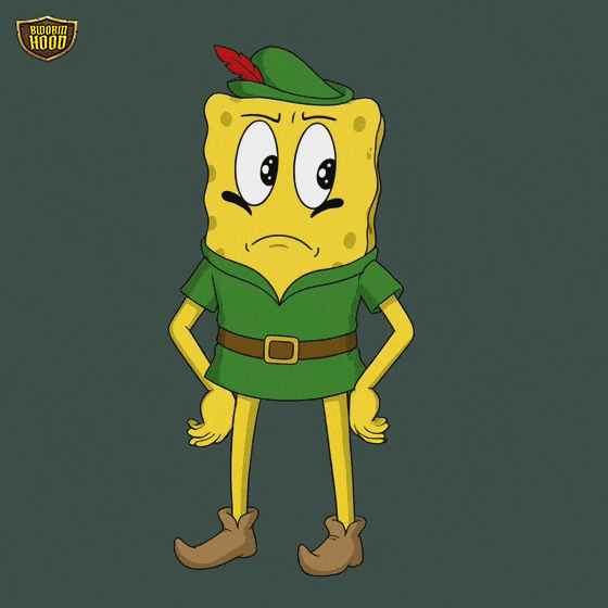 Wake Up Hello GIF by Bwobin Hood