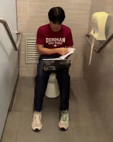 Shocked Hiding GIF