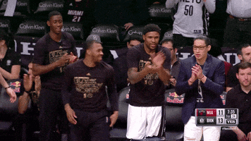 Meatball clapping nets GIF