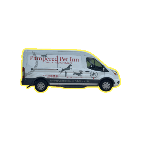Pampered Pet Inn Sticker