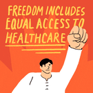 Freedom includes equal access to healthcare