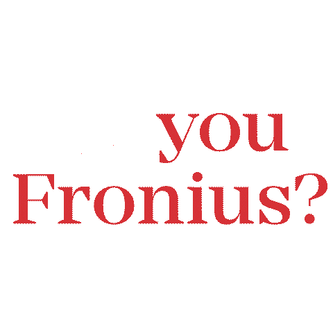 Fronius International Sticker