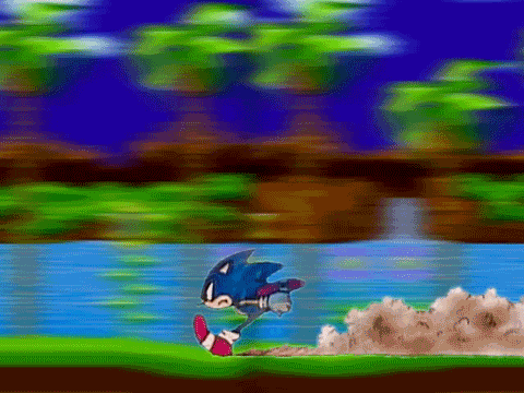 Sonic Running Gif 3