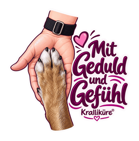 Hund Pfote Sticker by Natalie