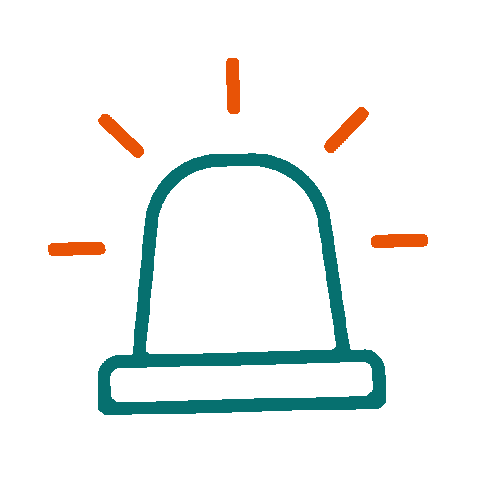 Boa Zwaailicht Sticker by Commeppel