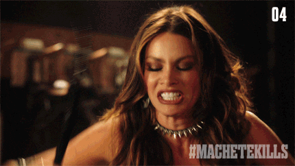 Sofia Vergara Babes GIF by MACHETE KILLS - Find & Share on GIPHY