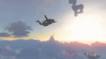 On My Way Fly GIF by GIPHY Gaming