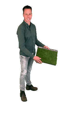 Tuin Gras Sticker by Broos Groenvoorziening