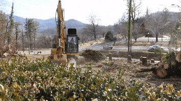 Blue Ridge Mountains Excavator GIF by JC Property Professionals