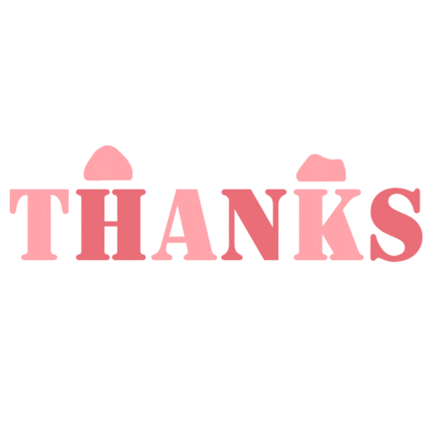 Thanks Thank You Sticker