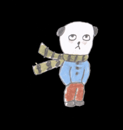 Dog Winter GIF by sam maurer