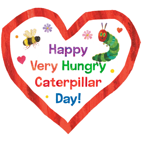 Very Hungry Caterpillar Sticker by PenguinKids