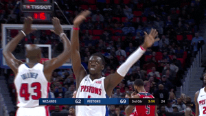 hands up dance GIF by NBA
