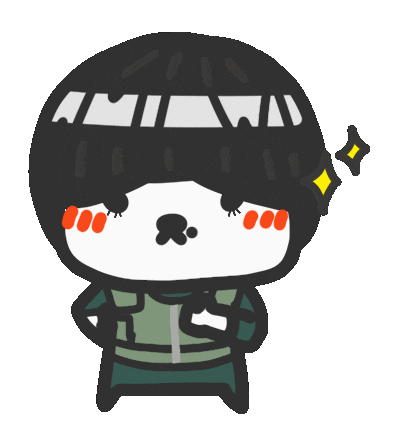 Rock Lee Good Job Sticker by yomoyeah