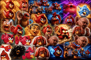 Angry Bird Ear GIF