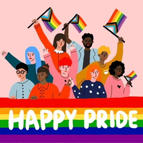 Gay Pride Rainbow GIF