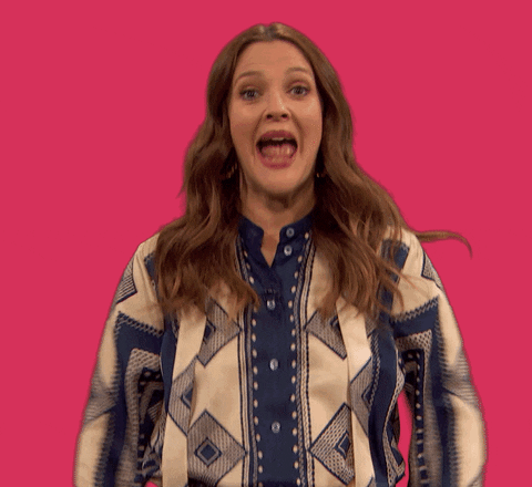Happy Lets Go GIF by The Drew Barrymore Show - Find & Share on GIPHY