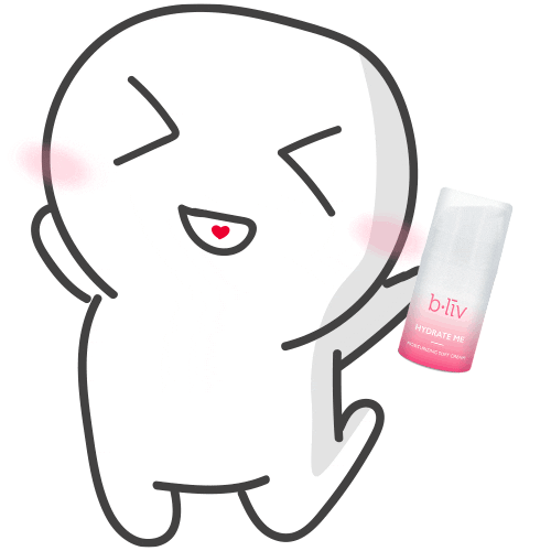 Cartoon Love Sticker by b.liv skin