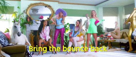 Bounce Back Confetti GIF by Little Mix