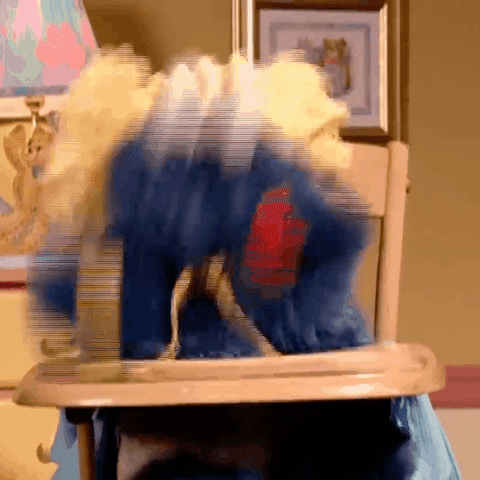 Cookie Monster Dance GIF by Sesame Street