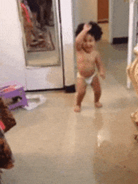 Photo for funny baby dance gif