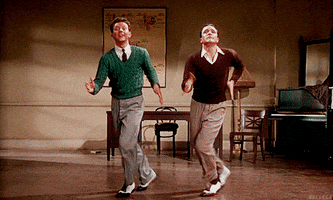 Gene Kelly Happy Dance GIF